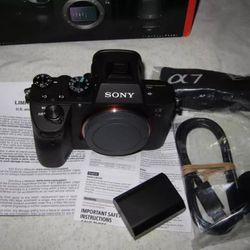 Sony a7 iii Mirrorless Digital Camera Body...complete original accessories, box

