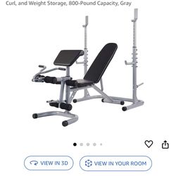 Bench Press With Squat Rack  (check Description For More Info) 