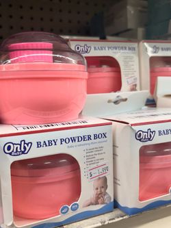 Baby powder box