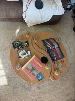 vintage matching yin yang set