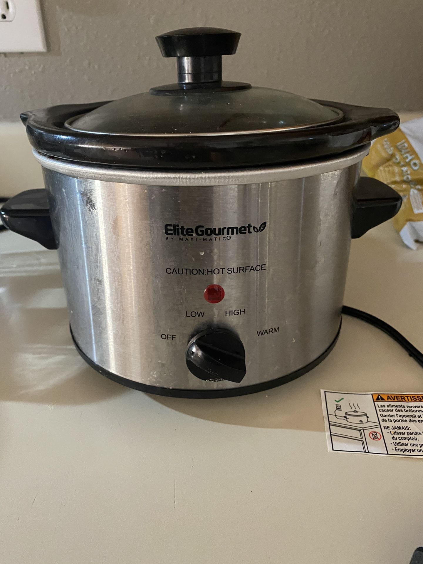 Elite Gourmet Mini Crock Pot