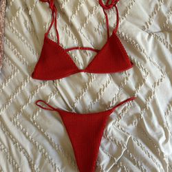 Frankie’s Bikinis Red Two-Piece