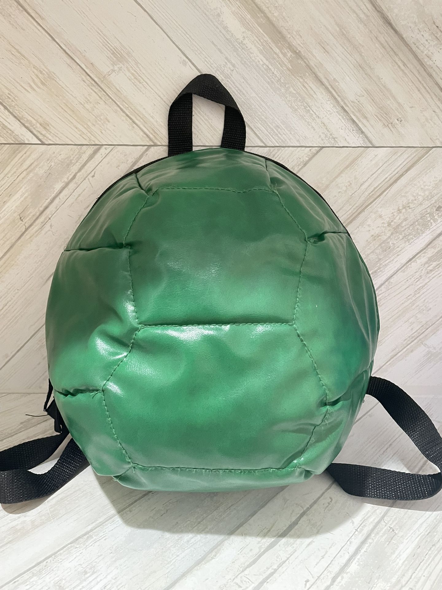 Vintage Ninja Turtles Nickelodeon Teenage Mutant Green Soft Shell Backpack Retro Used