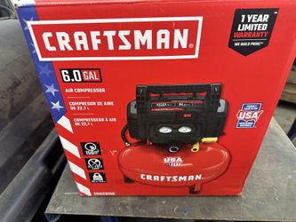 Air Compressor Craftsman 6 Gallon New