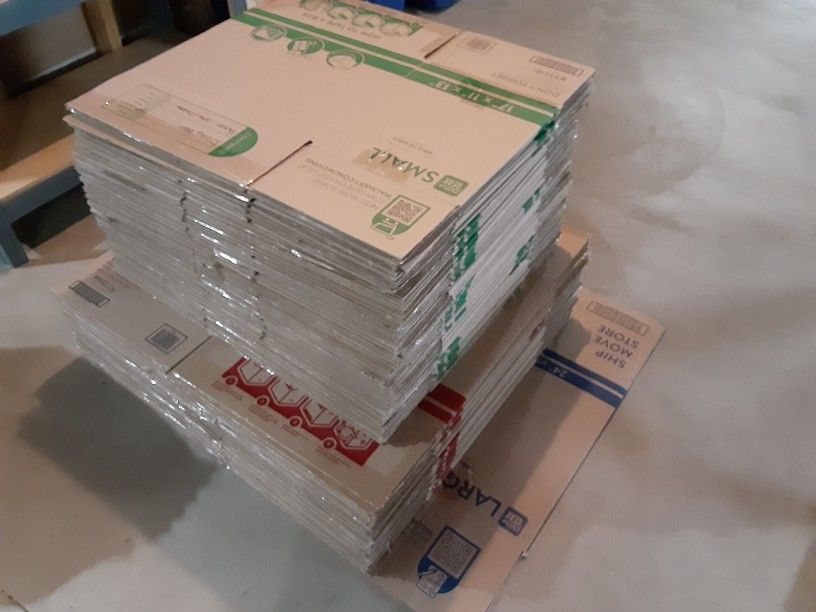 92 Cardboard Moving Boxes