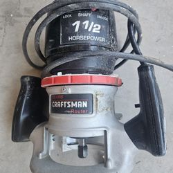 Craftsman Router 1 1/2 HP