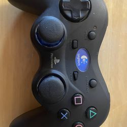 Black Logitech PlayStation 2 Controller 