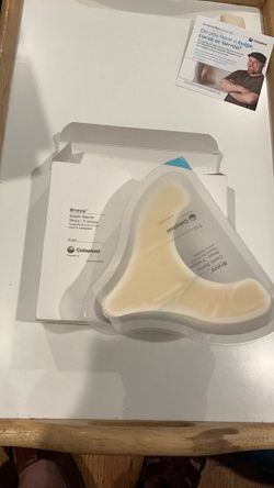 Brava Elastic Barrier Strips Y-Shape Ostomy supplies  Coloplast Item (contact info removed)0, Box of 30.