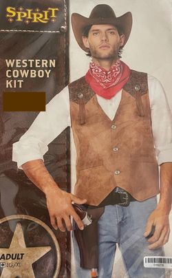 Cowboy Costume. Adult Halloween Costume XL