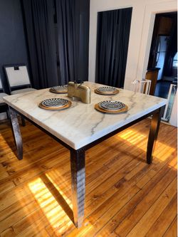 Real Marble Dining Table