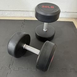 50lbs Dumbbells