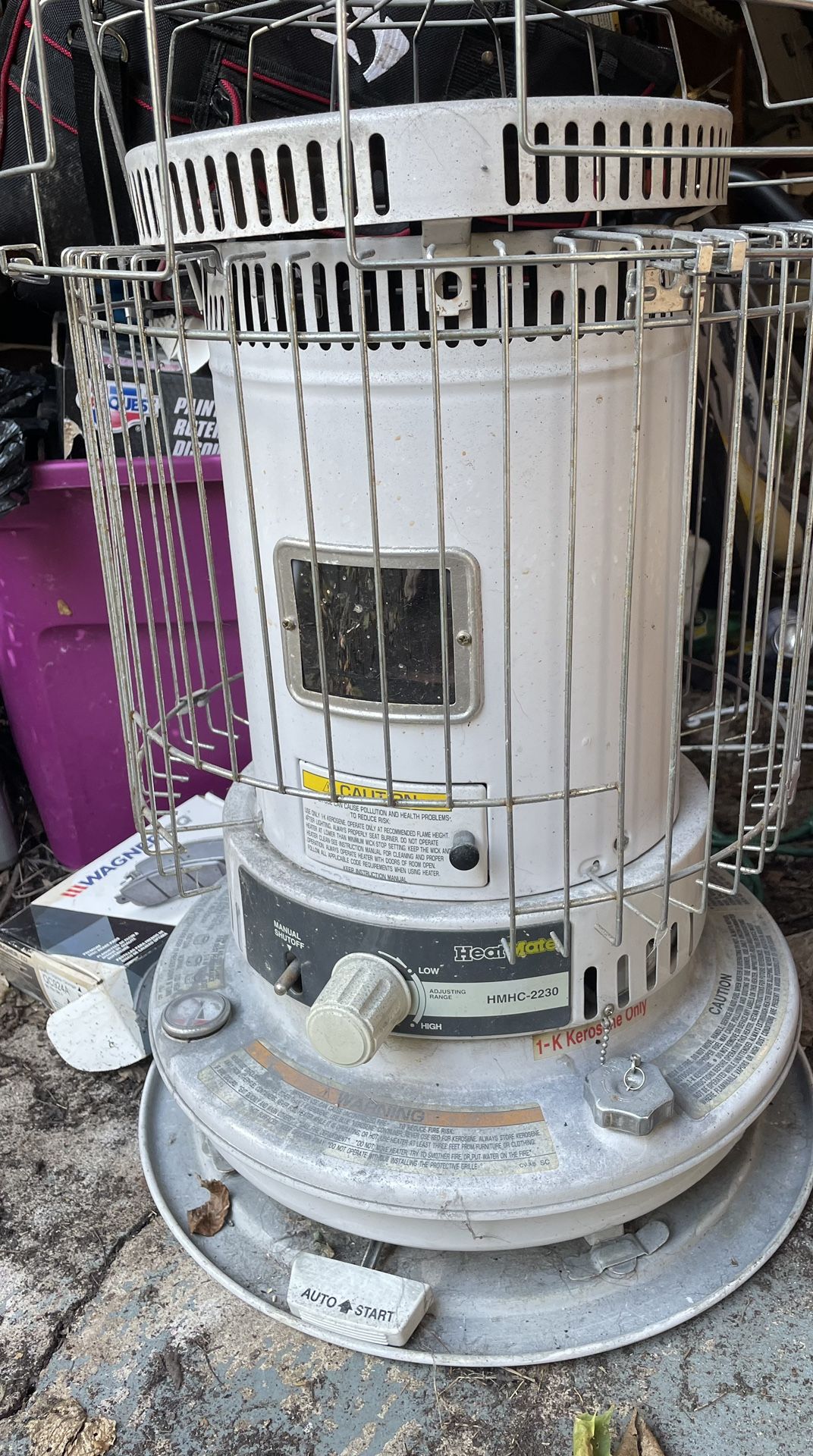 Heat Mate Kerosene Heater — Model:HMHC 2230