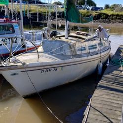 Boat W/Harbor Slip