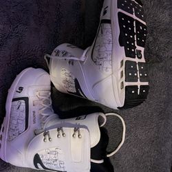 Burton White Snowboard Boots Snowboarding Boot