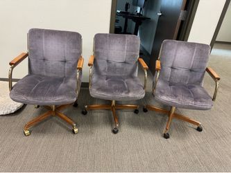 Velvet Lilac Office Chairs