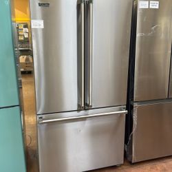 Viking 36” french door refrigerator 