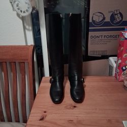 Black Tory Burch Boots Size 8M
