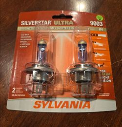SYLVANIA - 9003 SilverStar Ultra - High Performance Halogen CAR Headlight Bulbs