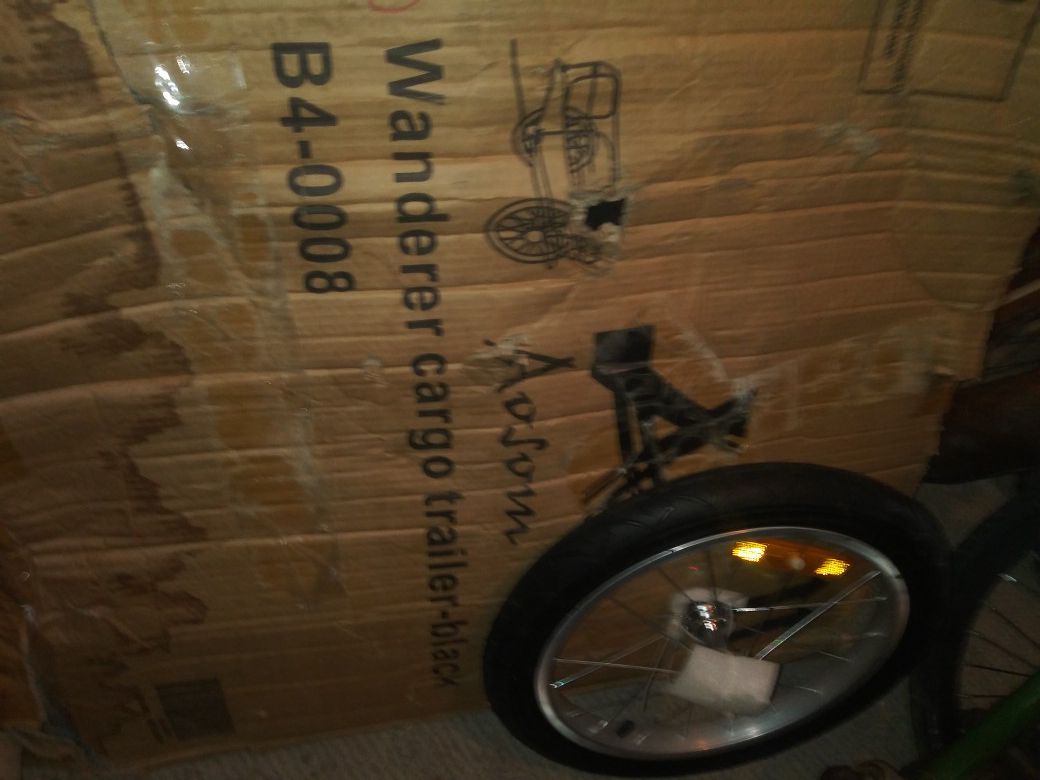 Bike cargo trailer