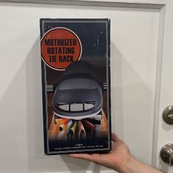 Motorized Tie-Rack in the box never opened