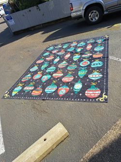 6x8 Christmas Rug/ Carpet