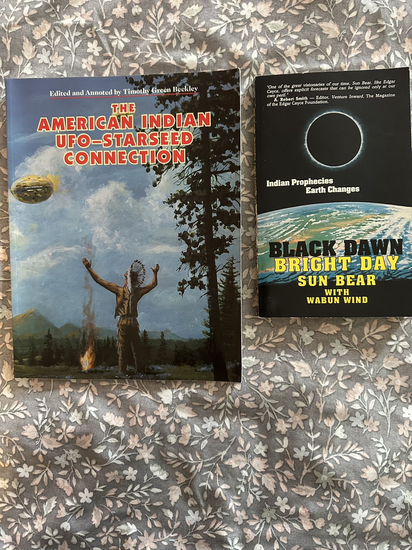Two Soft Back Books Of Indian UFO Connection & Prophecies