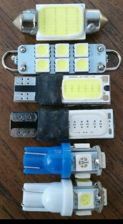 $2 & $3 each—Car LED Interior Map Lights, Dome Lights, Trunk/Cargo lights, License Plate Light