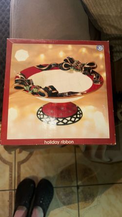 Christmas candy dish