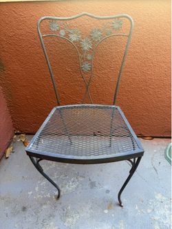 Wrought Iron Chair