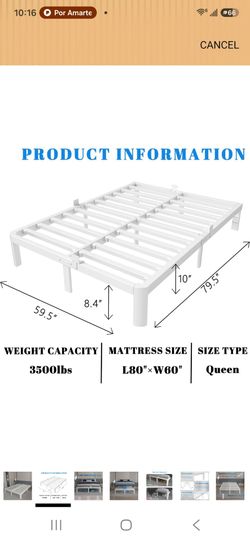 New in Box Queen Bed Frame