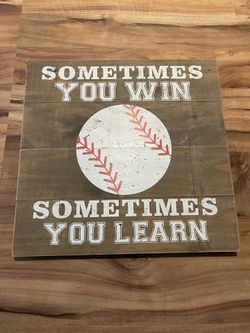 Baseball Sign