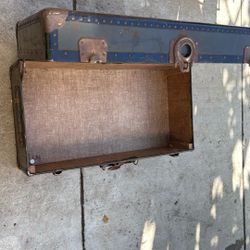 Vintage Metal Storage Locker Chest 