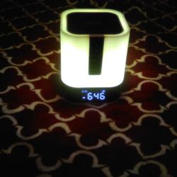 Good Bluetooth Portable Speaker With Alarm And Lights