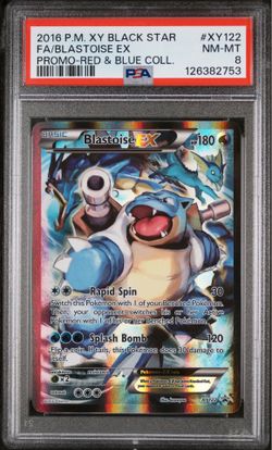 BLASTOISE XY PROMO PSA 8
