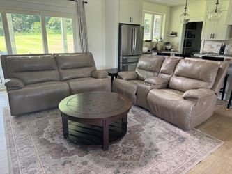 3 Piece Reclining Leather Set