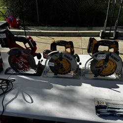 Dewalt Circular Saw 7 1/4”  DCS590 / MILWAUKEE 