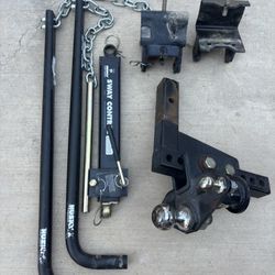 Husky Weight Distribution Hitch w/ Sway Control Part 31999, 12000lb capacity