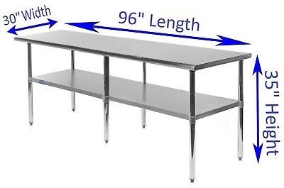 Brand New 30x96β Stainless Steel Deer π¦ Fish π£ And Game Cleaning Tables
