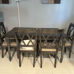 Dining Table With Bench 
