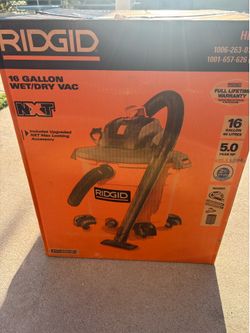 Brand new rigid vacuums