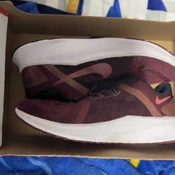 Nike Burgundy Women Shoes Size 10