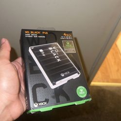 Wd Black 4tb Gaming Hardrive For Xbox Series X Or S 