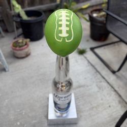 Corona With Lime Football Trophy
