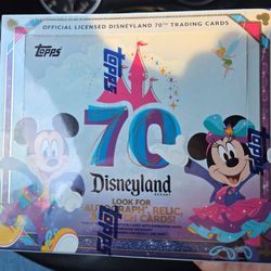 Disneyland 70th Anniversary Topps Hobby Box