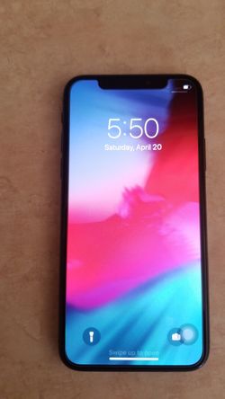 UNLOCKED IPHONE X