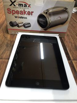 iPad mini & LED WIRELESS speaker