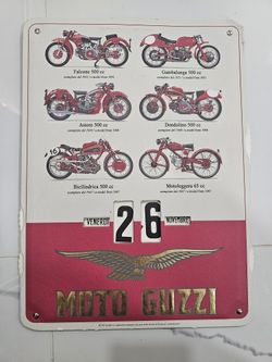 Moto Guzzi Wall Calender