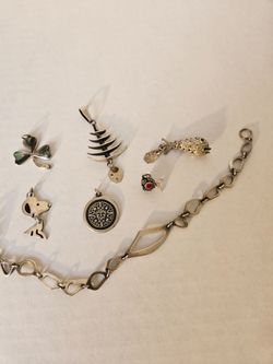 Sterling Charms bracelet