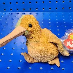Ty Beanie Baby Beak The Kiwi Bird