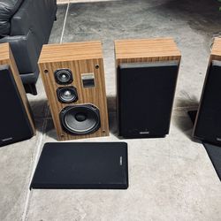 KENWOOD LSK-503 3 WAY 3 SPEAKER STSTEM